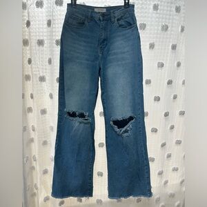 Vibrant m.i.u wide leg jeans